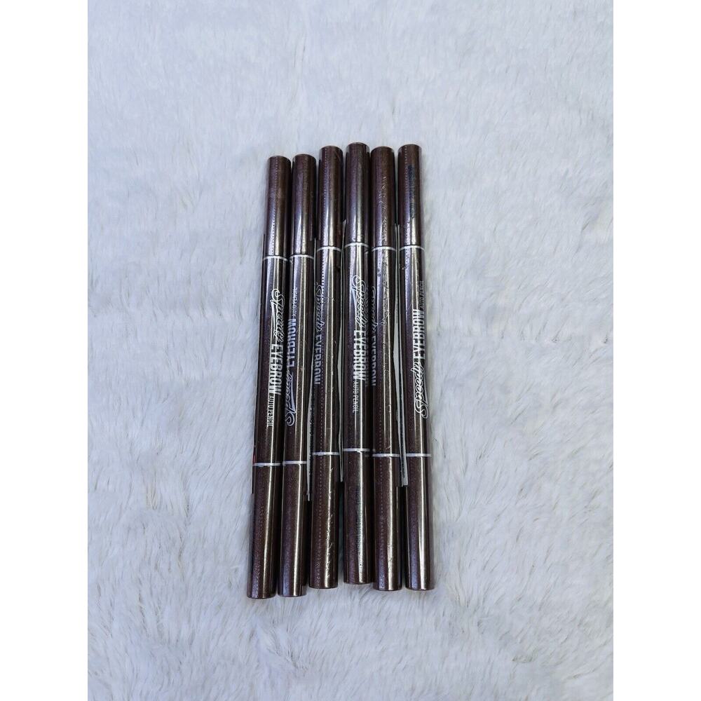 Peripera Speedy Eyebrow Brow Auto Pencil #3 Brown Beauty 6pk Brand New Sealed